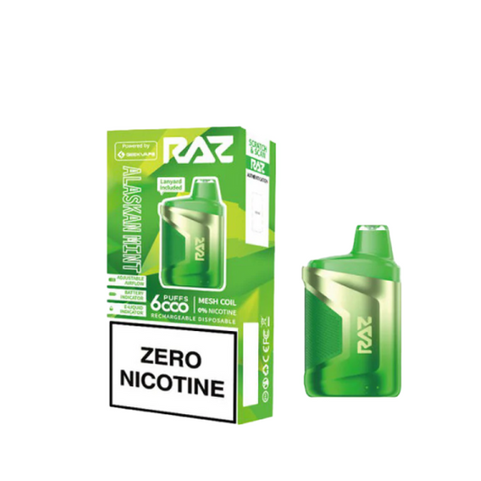 RAZ TN9000 Zero Nicotine Disposable Vape