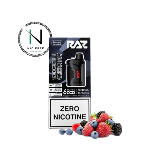 RAZ TN9000 Zero Nicotine Disposable Vape