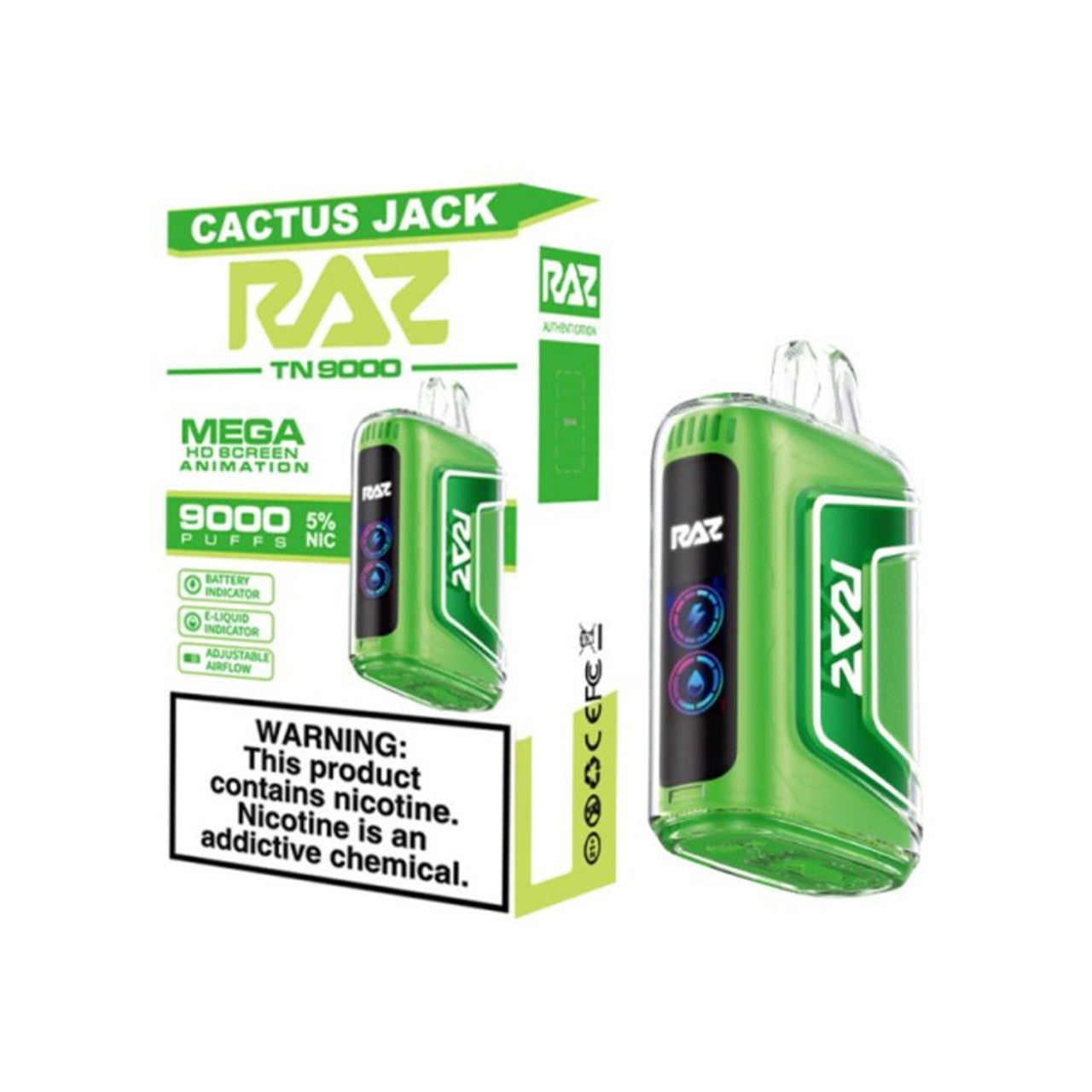 RAZ TN9000 9000 Puffs Disposable Vape
