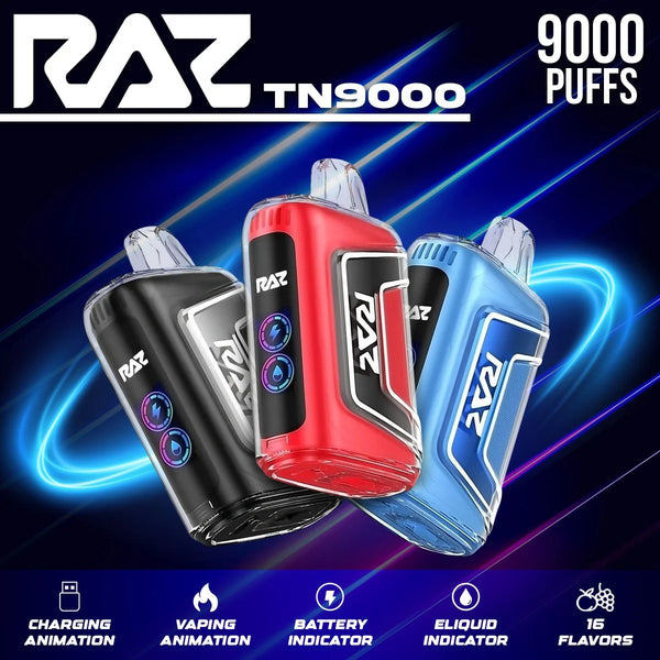 RAZ TN9000 9000 Puffs Disposable Vape